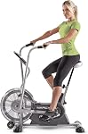 Marcy Air Resistance Exercise Bike with Dual Action Handlebars