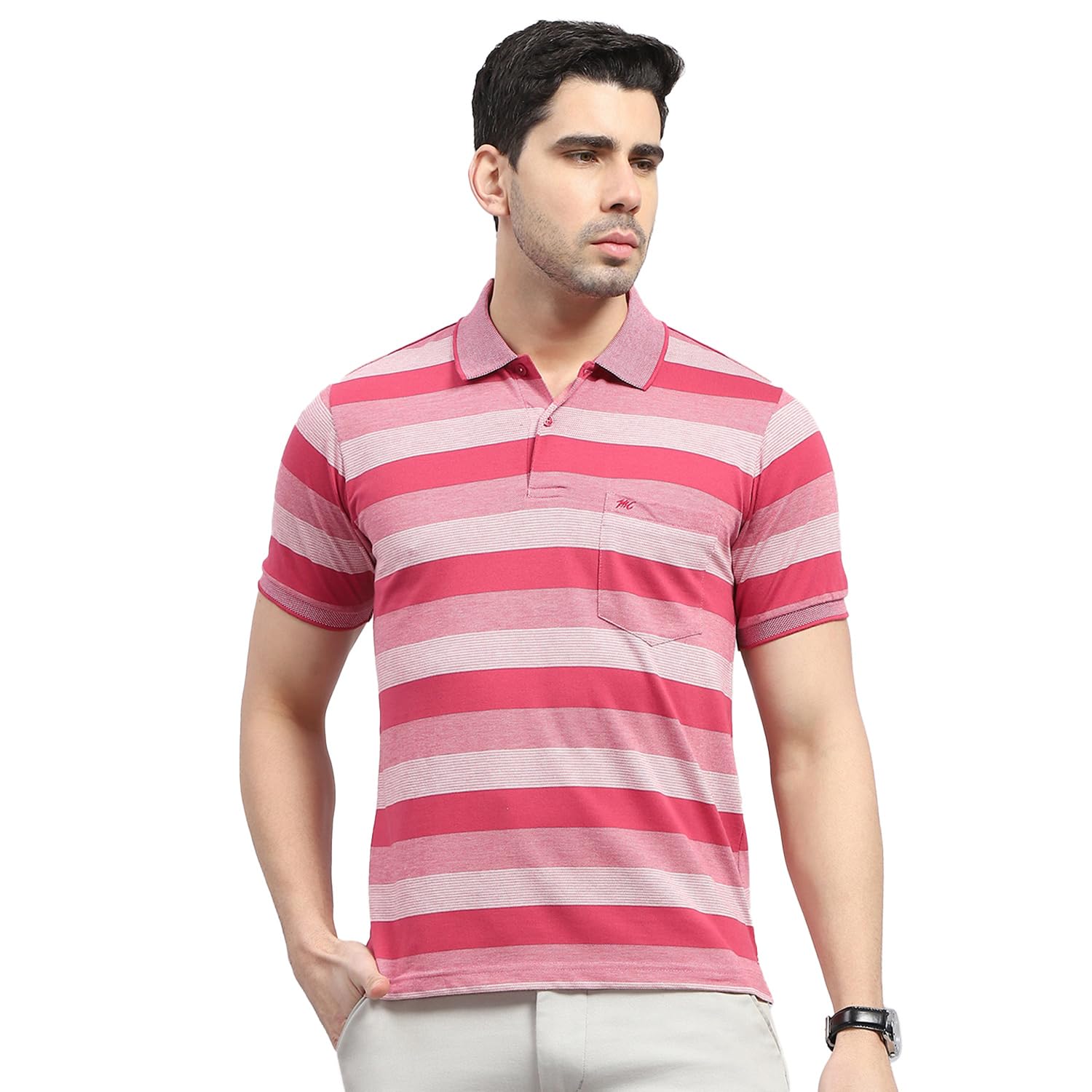 Monte Carlo Men’s Striped T-Shirt – Stylish Cotton Tee for Men Monte Carlo Men’s Striped T-Shirt – Stylish Cotton Tee for Men