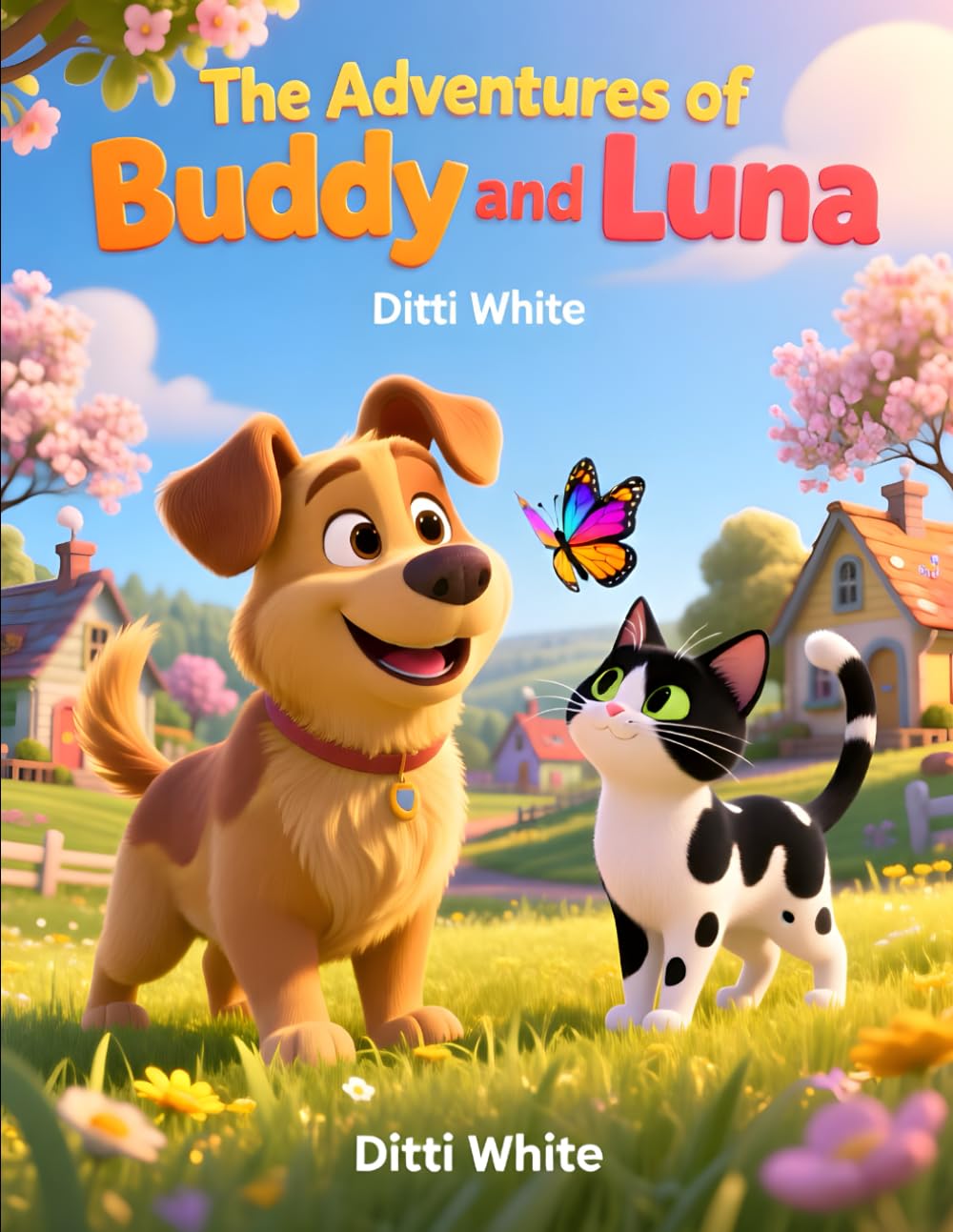 The Adventures of Buddy and Luna (Ditti White Books for Children)