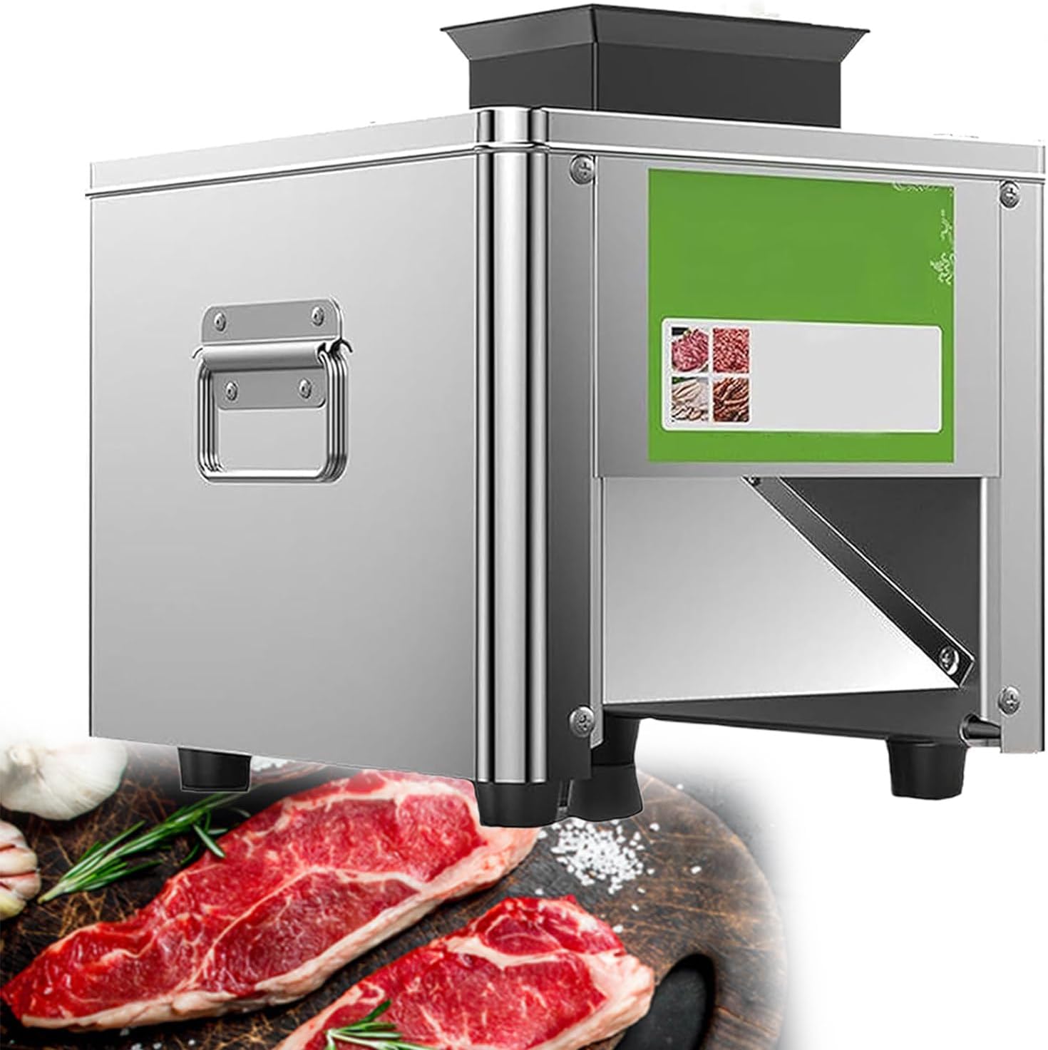 850w Electric Meat And Vegetable Cutter, 304 Stainless Steel