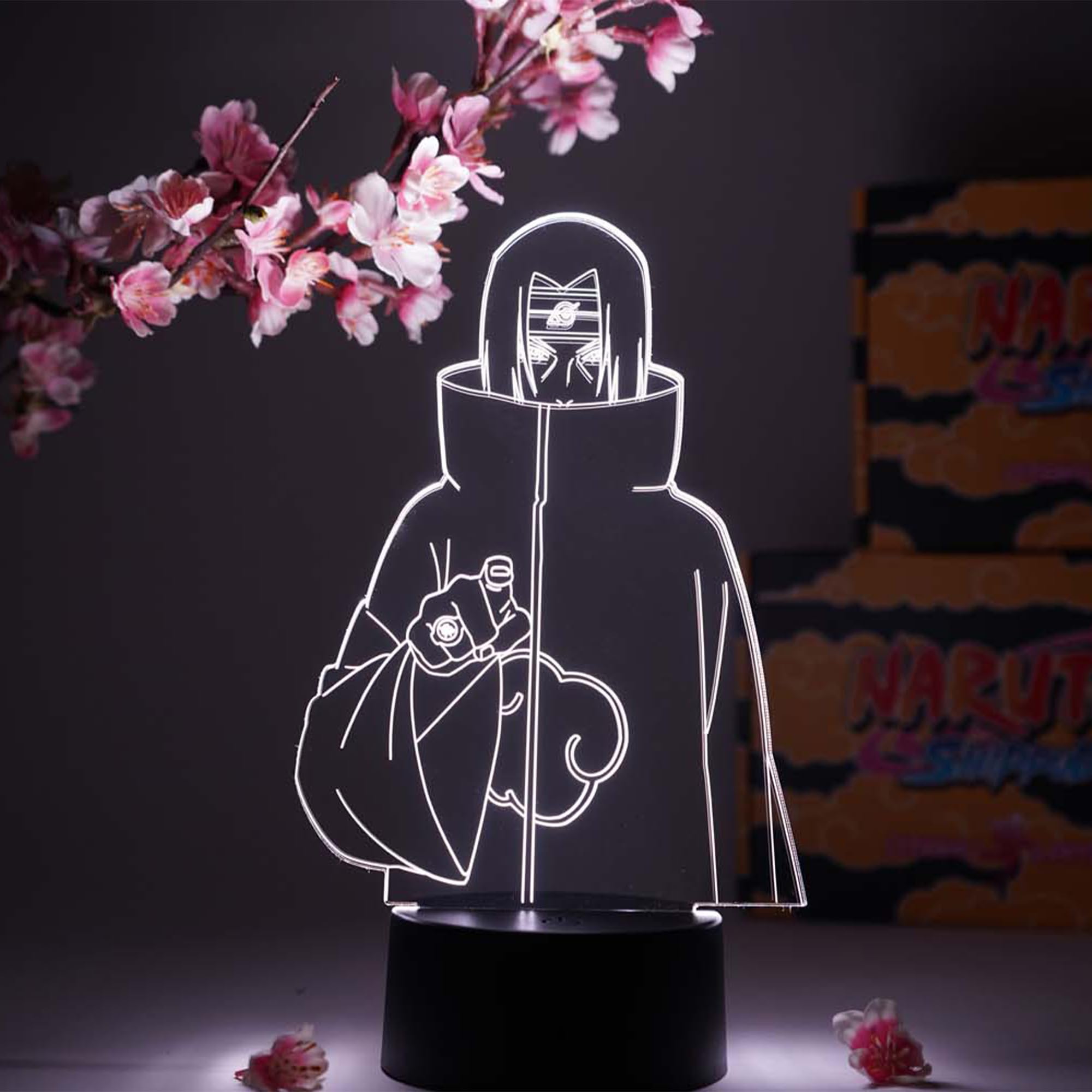 Otaku Lamps Itachi Genjutsu Naruto – Anime Night Light, 16 Color