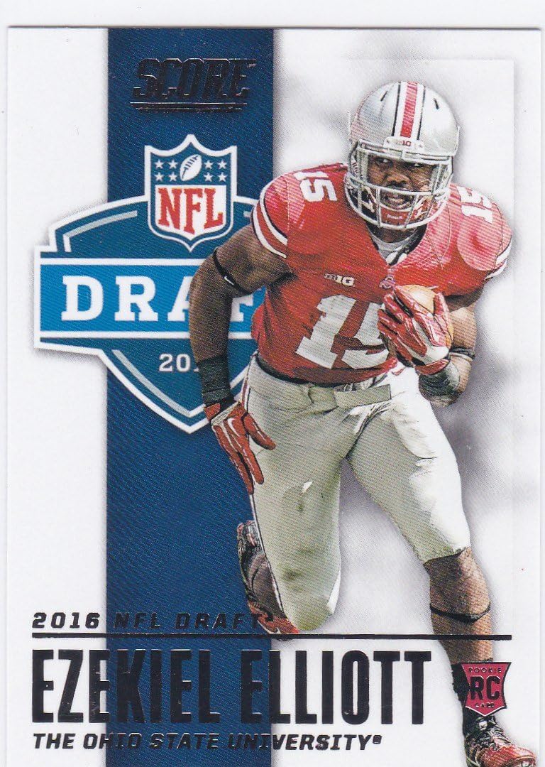 2016 Score NFL Football NFL Draft Complete 10 Card Set Includes Jared Goff And Ezekiel Elliott