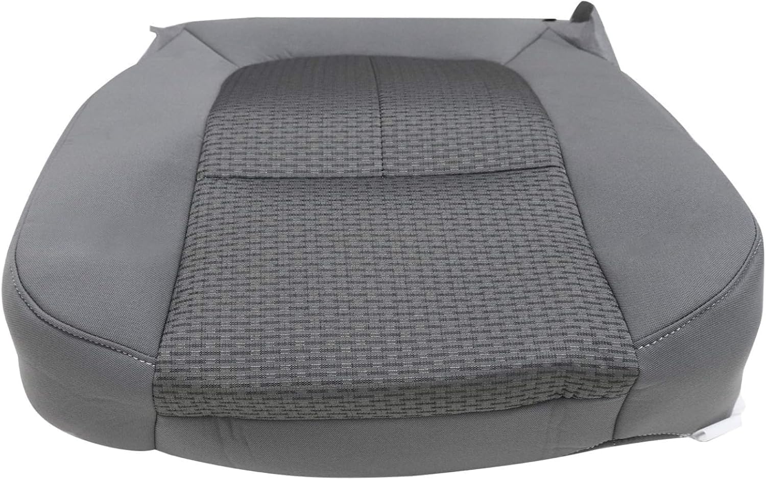 FZJDSD Steel Gray Driver Side Bottom Cloth Replacement Seat Cover & Seat Foam Cushion Compatible with Ford F250 F350 F450 F550 XLT 2011 2012 2013 2014 2015 2016