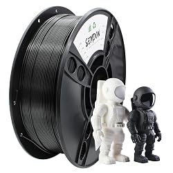 SEMDON PLA+.  Black, White