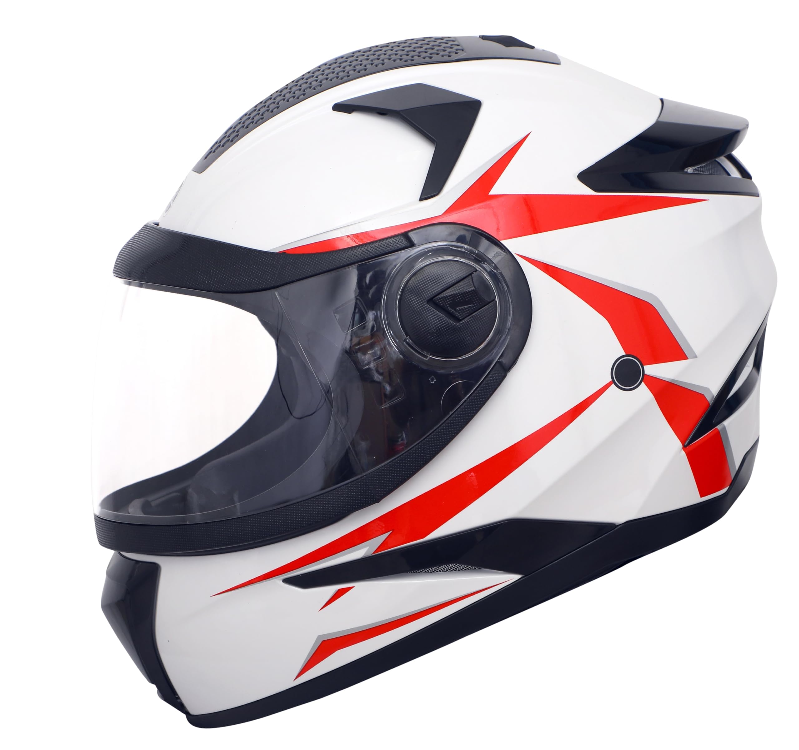 Yamaha YRB Full Face Helmet (White Red, Size XL) | Y6AYRBWRXL23-image-19