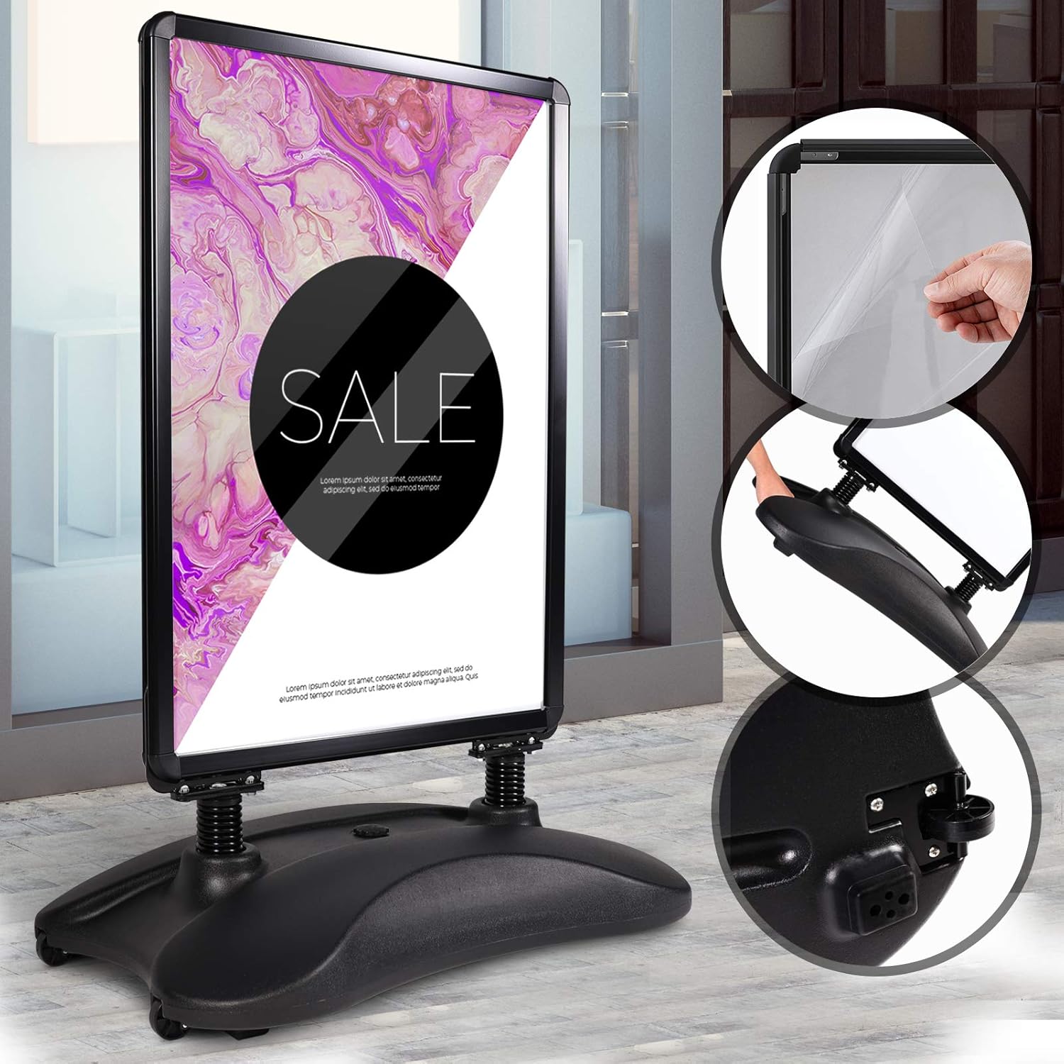 telaio per espositore in jersey prime