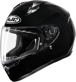 HJC HELMETS(エイチジェイシーヘルメット) バイク用 ヘルメット フルフェイス ベンチレーション 内装着脱 C10 ソリッド HJH232 BLACK M (57 - 58cm)