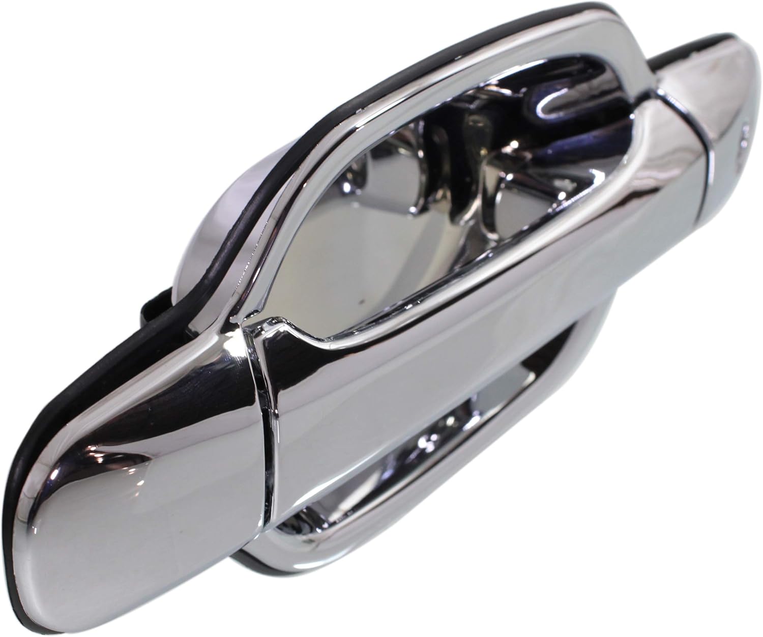 Garage-Pro Front, Driver Side Exterior Door Handle, Chrome, Alloy Steel, Compatible with 2004-2012 Chevrolet Colorado, GMC Canyon, Isuzu i-280, i-290, i-350, i-370