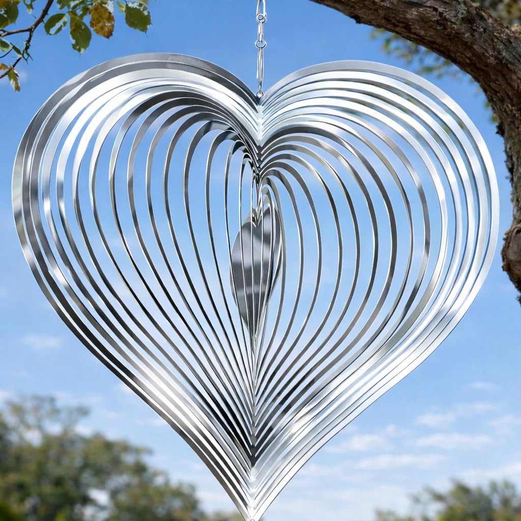 Wind Spinner 12-Inch Garden &amp; Yard Decor, Birthday Gift for Mom