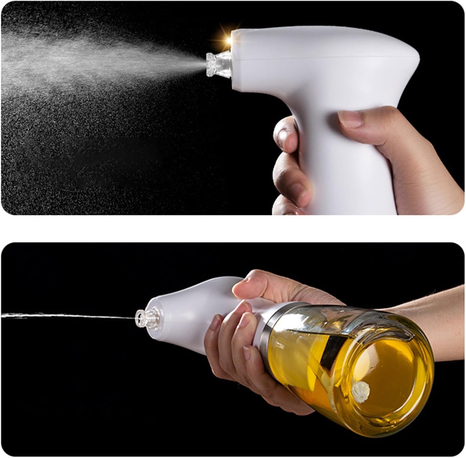 Tableware,Electric Oil Bottle Dispenser USB Charging Sauce Jar Vinegar Storage Bottle For Barbecue Kitchen Oil Sprayer