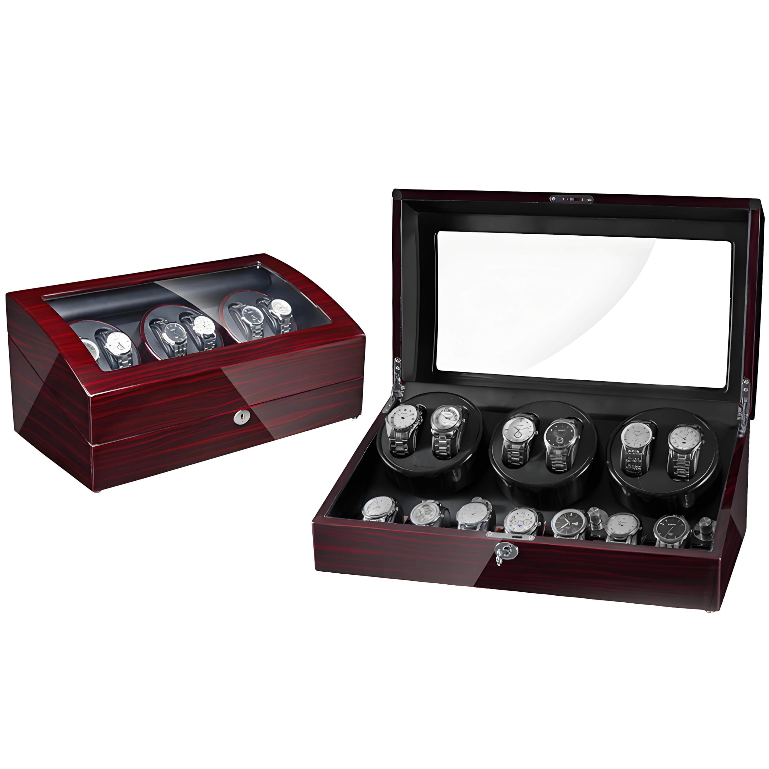Rotateur de montre homme remontage automatique antimagnétique 6+7