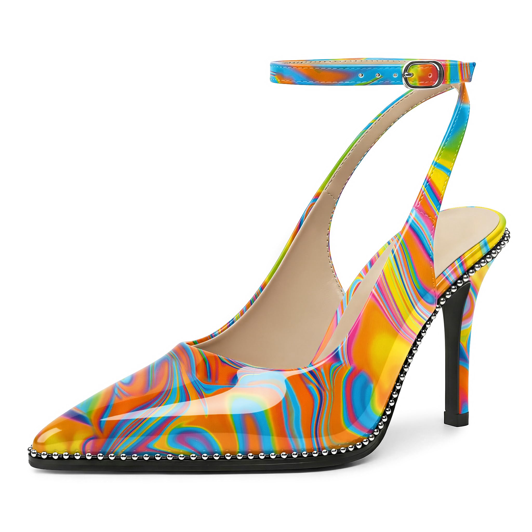 Soireelady Beaded Pumps