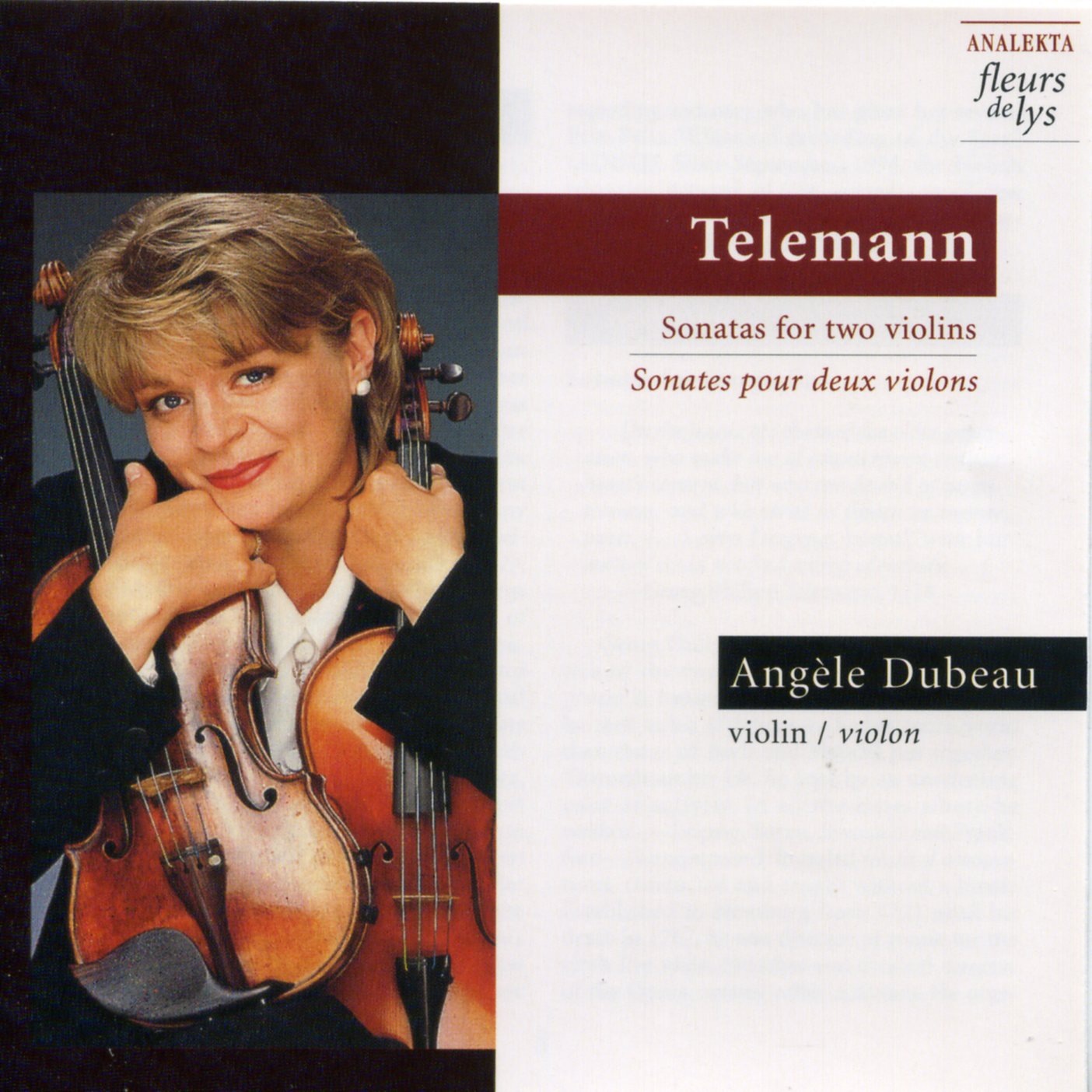 TELEMANN;GEORG PHILI - SON FOR TWO VLNS [Audio CD] TELEMANN;GEORG PHILIPP