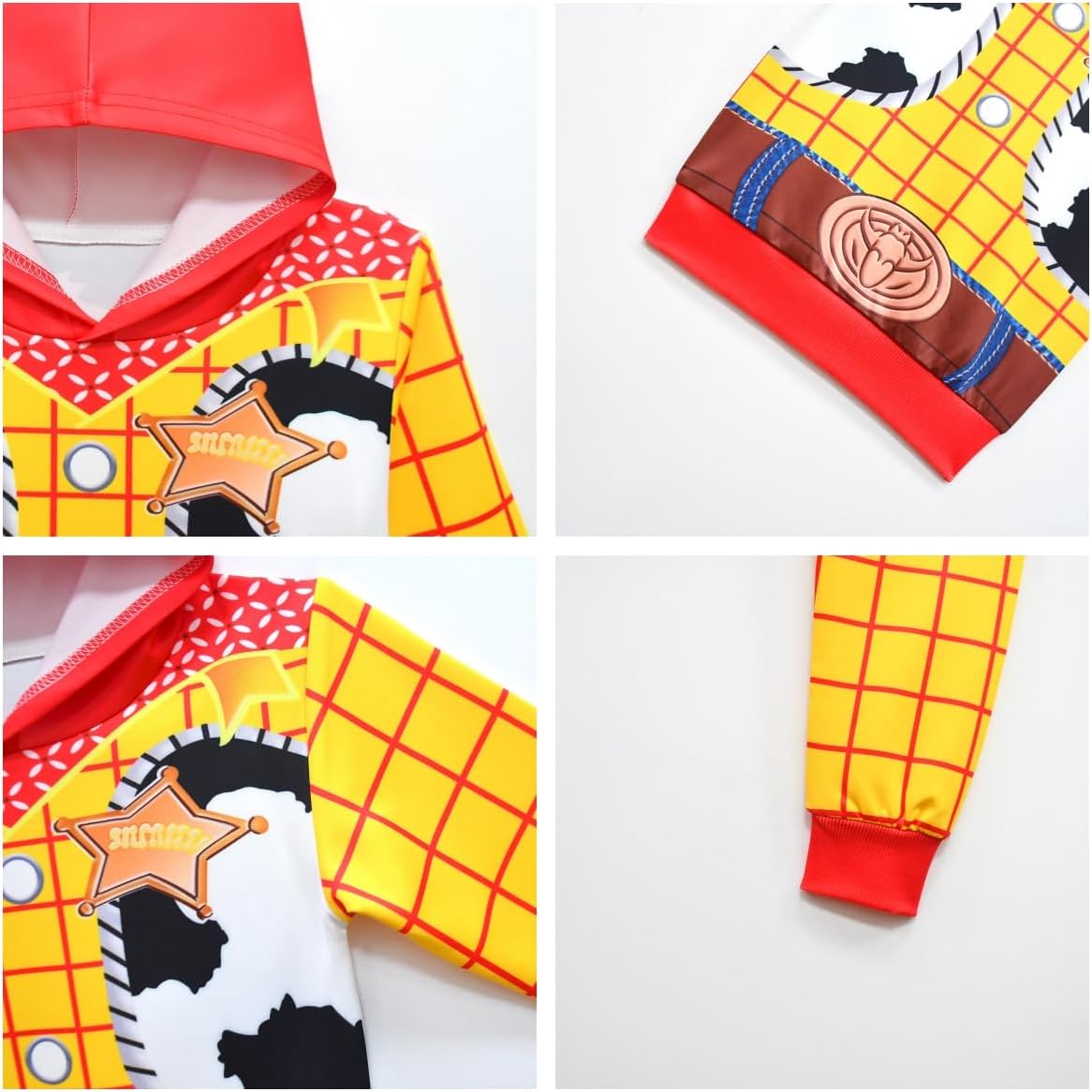 Boys Woody Pull Over Hoodie Long Sleeve Cowboys 3D Printed Hooded Sweatshirts Birthday Party Winter Outfit - Image 3