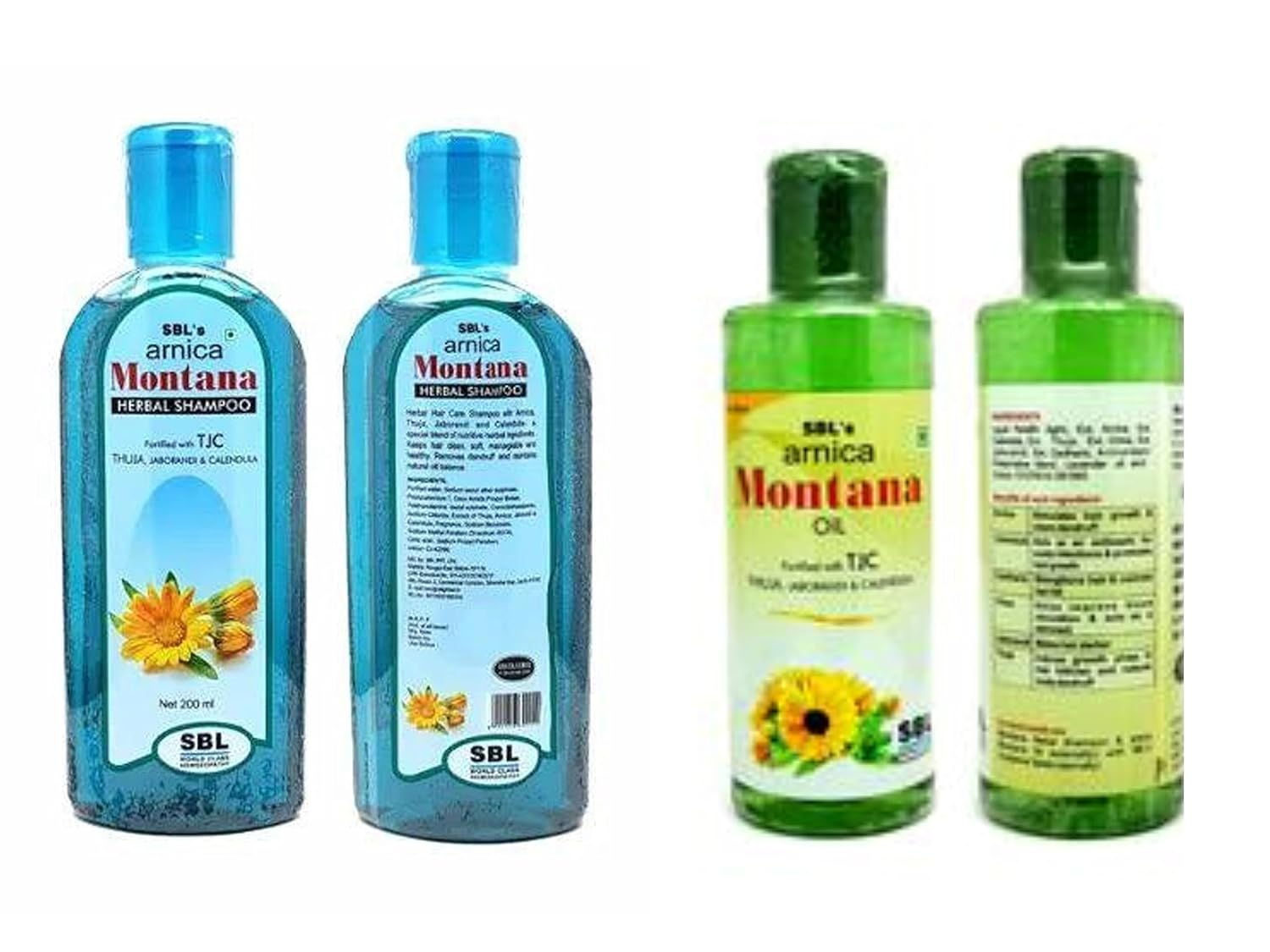 Buy HOMOEOCART Sbl's Arnica Montana Herbal Shampoo 100Mlx2 + Arnica