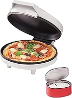 Vista 10 de Betty Crocker Pizzera para encimera, máquina para hacer pizza de 1440 vatios para el hogar, BC-2958CR
