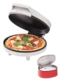 Betty Crocker 8 Travel Pizza Maker Plus, Indoor Electric Grill With Insulated Travel Bag, Nonstick Pan for