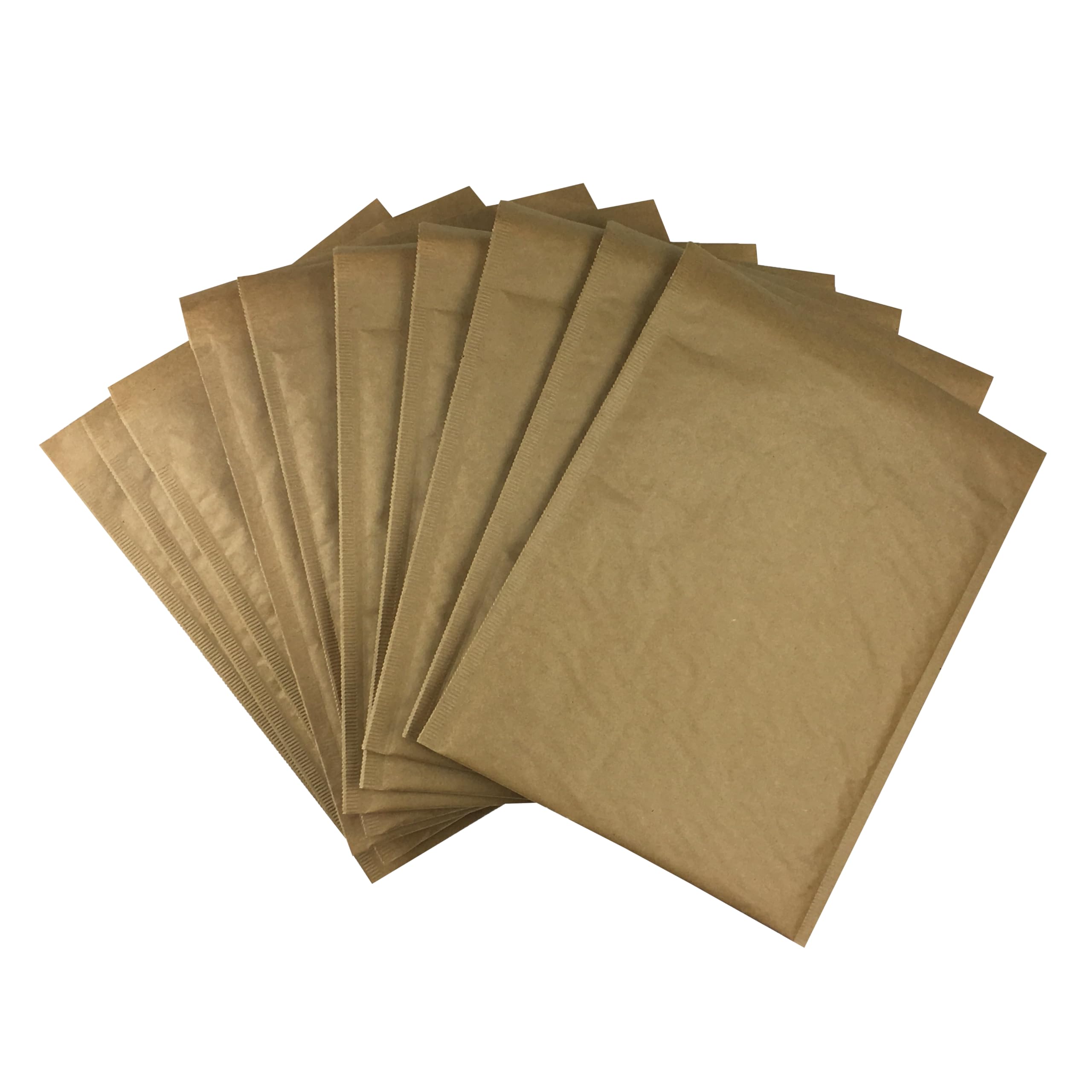 Sobres de papel de panal de abeja, paquete de 100 sobres de correo #2-8.5 x 11 pulgadas, sobres reciclables acolchados, sobres de panal, sobres de envío marrones, correo y envío
