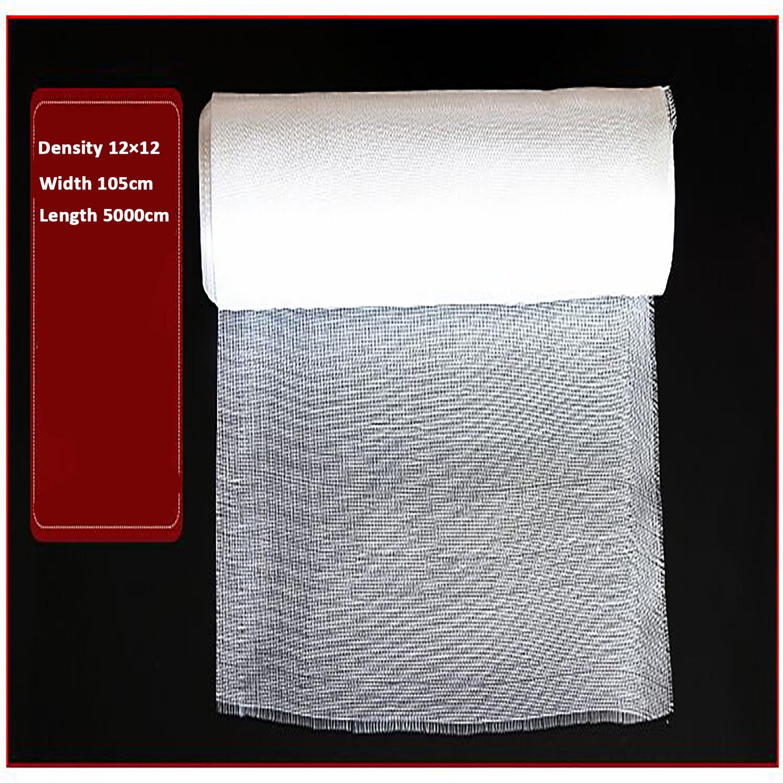 COYOUCO Fiberglass Cloth Density 12×12 Weave Roving Length 5000cm Different Widths Pool Repair & Long for Boat,105cm