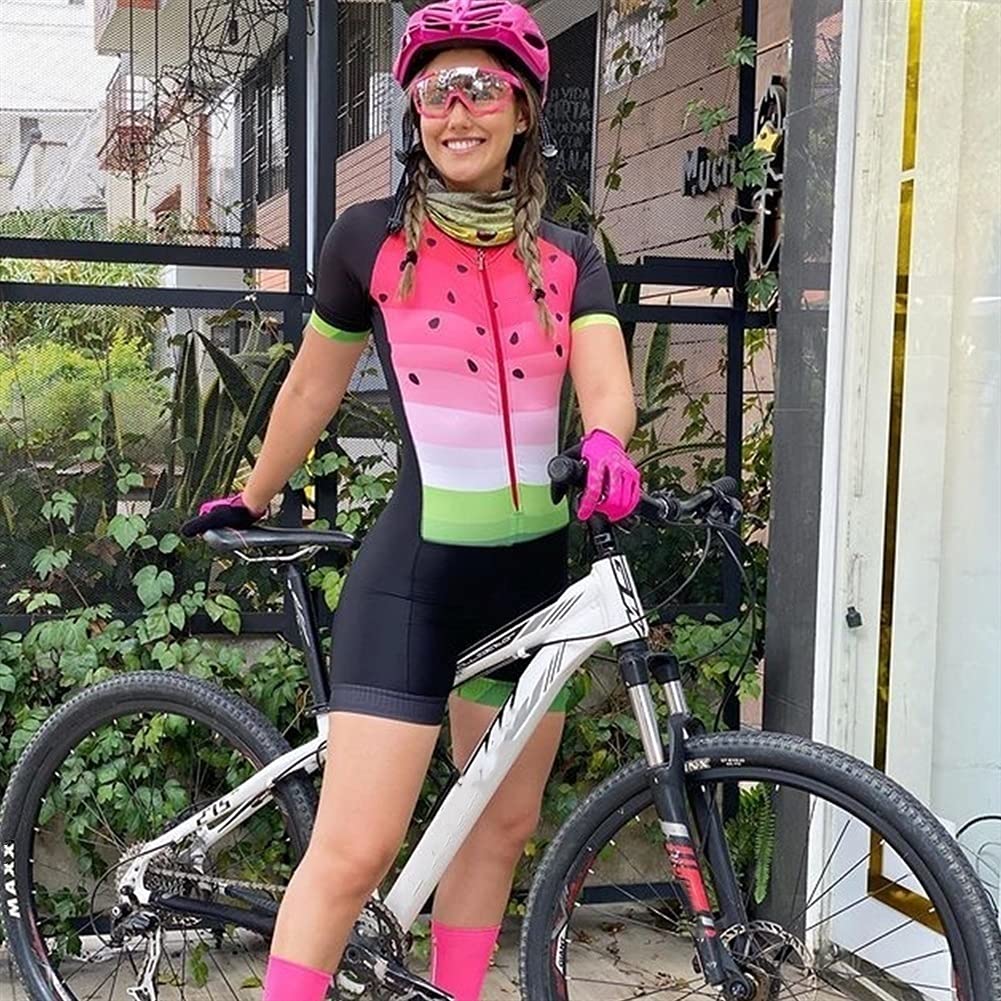 Combinaison Cycliste Une Pièce Manches Courtes – Triathlon / VTT – Taille Normale
