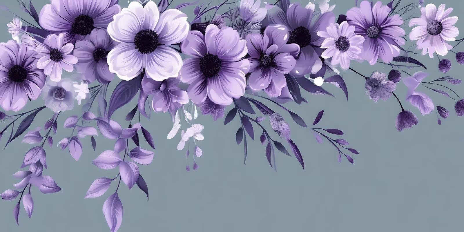 Malen Nach Zahlen Blume, Malen Nach Zahlen ab 5 6 7 9 Jahre Mädchen, DIY Bunte Oil Painting Kit Erwachsene und Anfänger mit Acrylmalerei und Pinsel, Leinwand Kunsthandwerk Dekoration 70x140 cm K-236