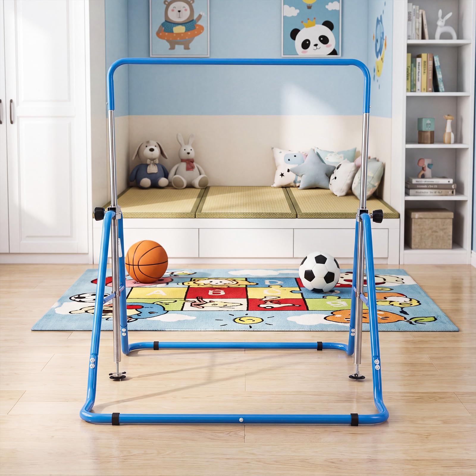 COSTWAY Sbarra Ginnastica Artistica per Bambini, Altezza Regolabile