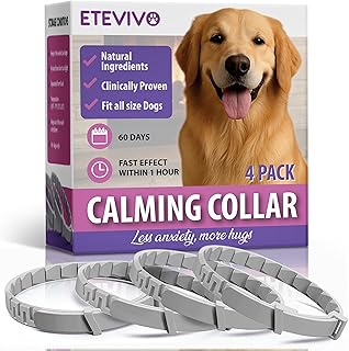 Calming Collar for Dogs 4 Pack