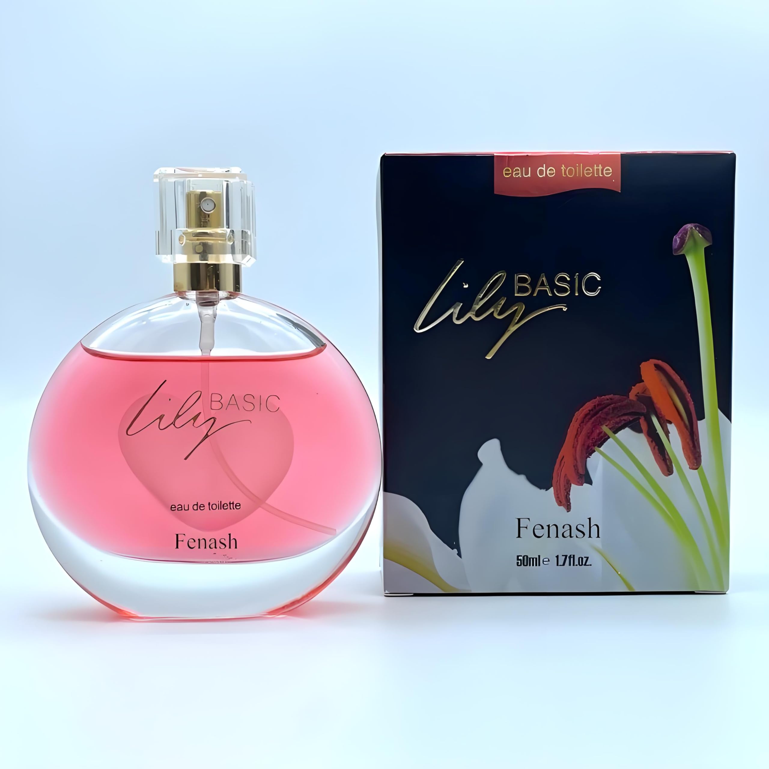 Amazon.com : Fenash Lily Base Eau de Parfum Spray, Jasmine, Sweet