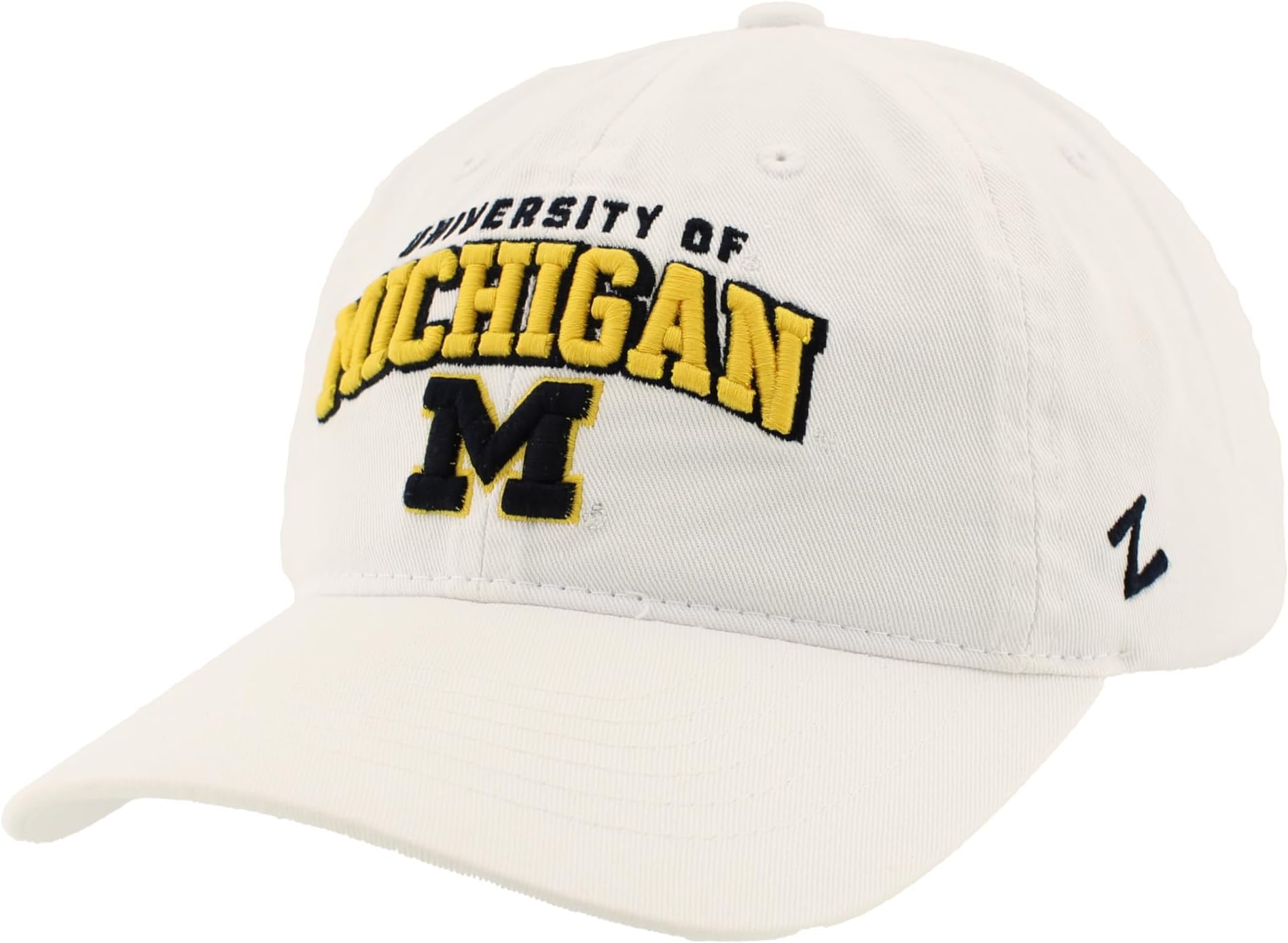 Zephyr NCAA Officially Licensed Hat Scholarship Classic White