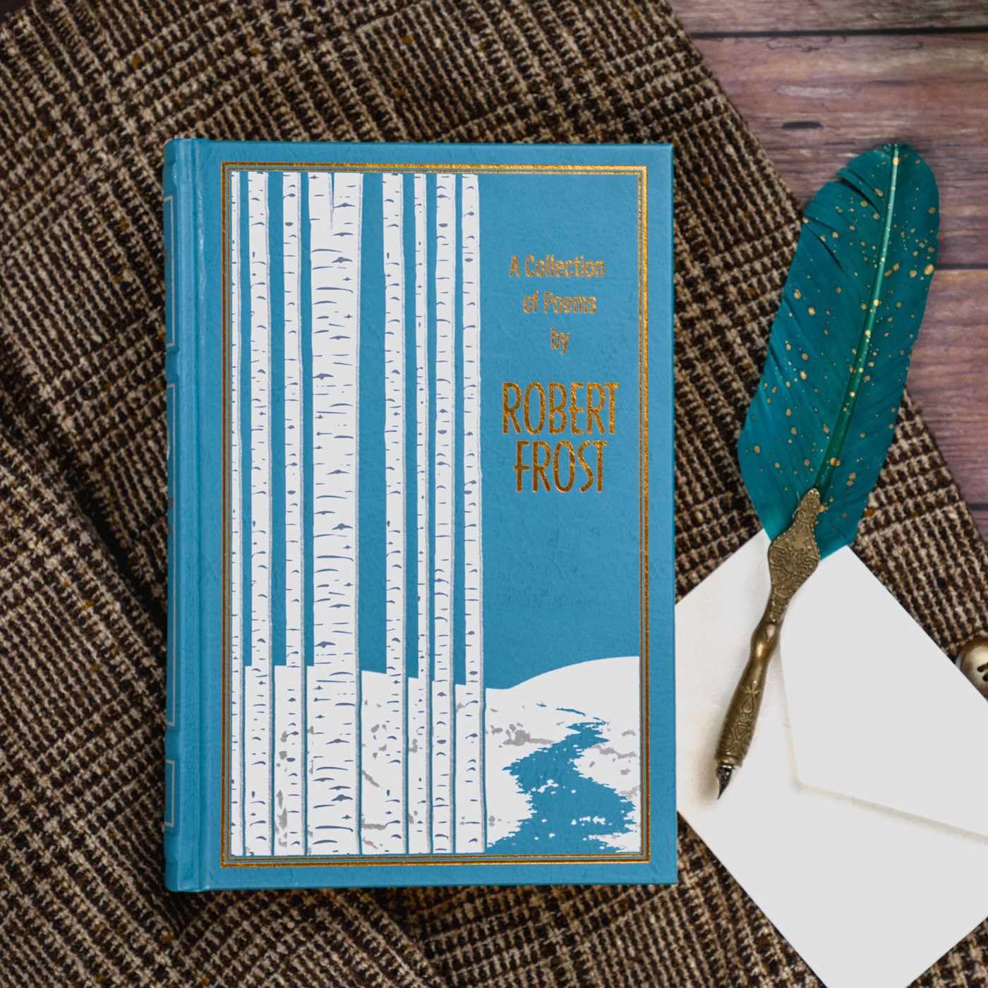 A Collection of Poems by Robert Frost (Leather-bound Classics)
