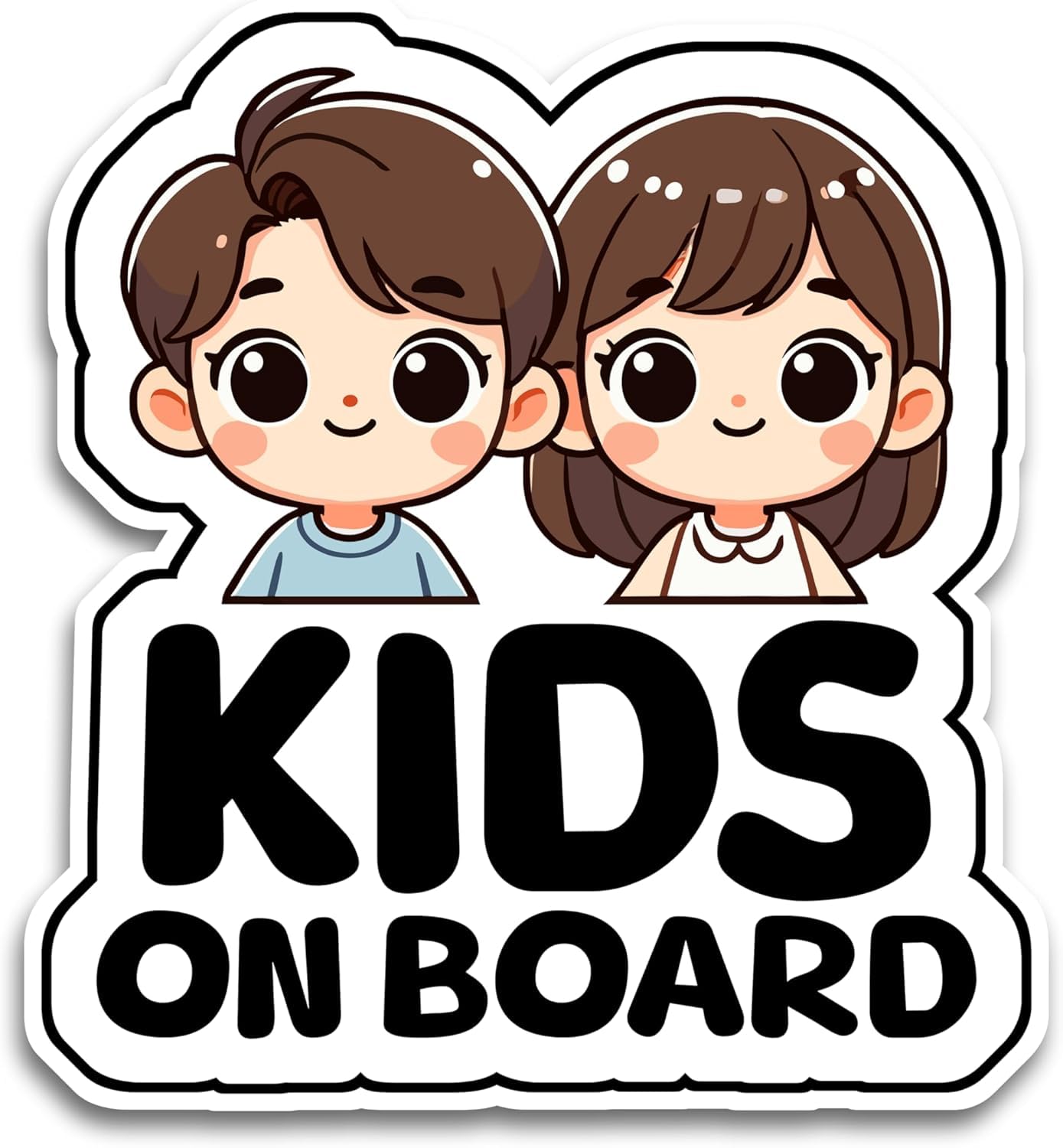 Kids on Board Sticker for Cars | Decal Waterproof, UV & Scratch Resistant | Cute Design for Car Windows, Bumpers, and SUVs-image-34