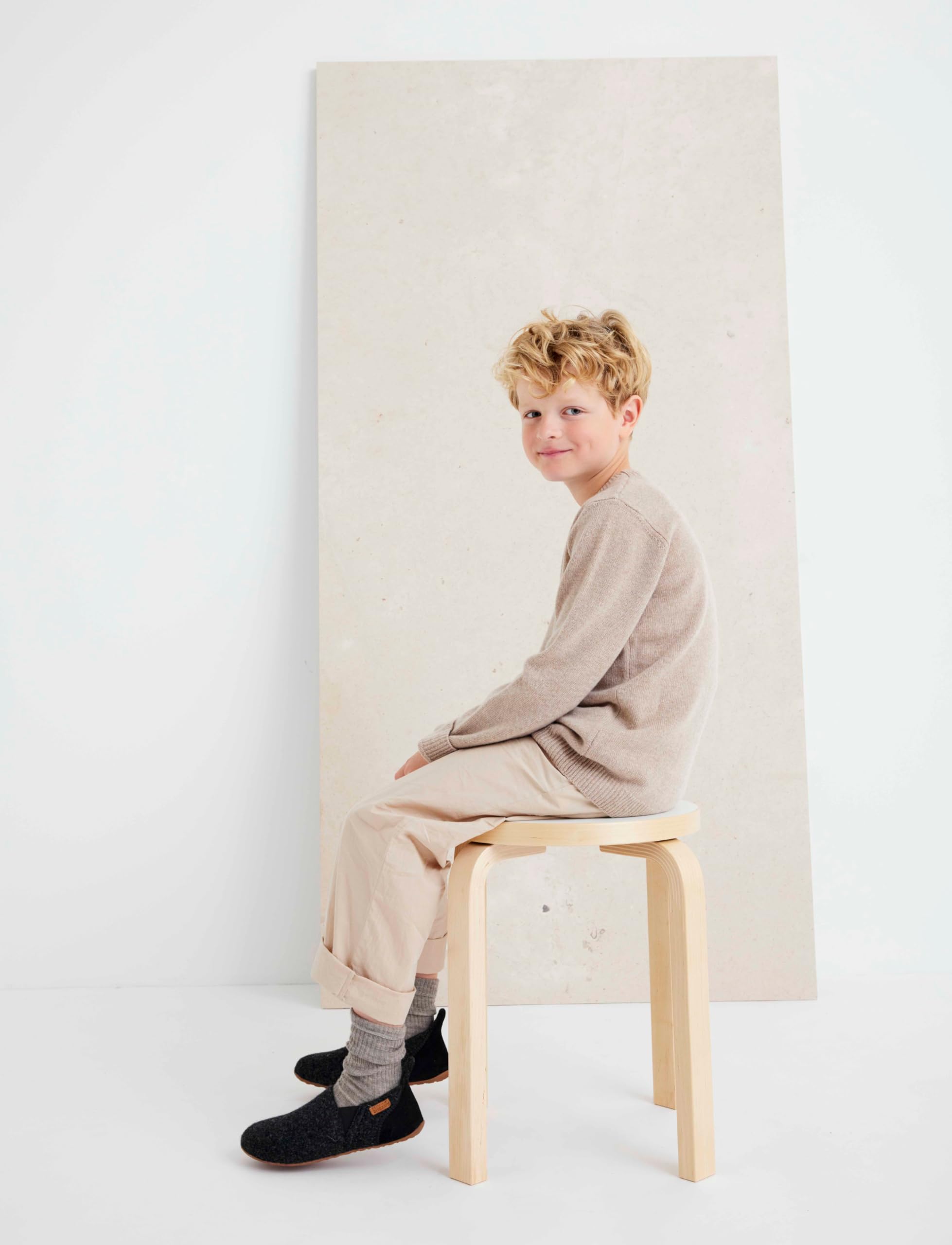 Bisgaard Basic Wool Chaussons BasHomme