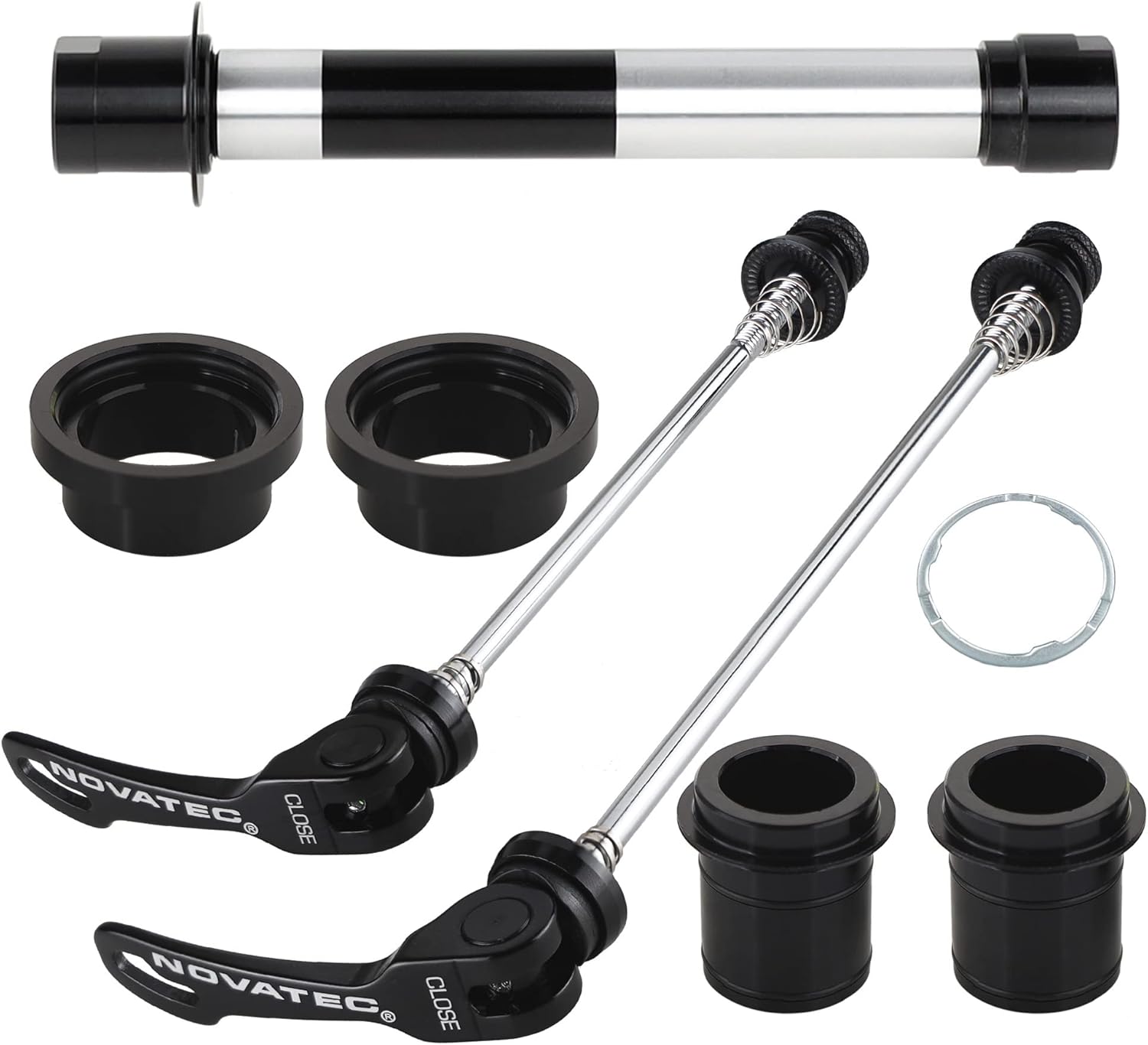 CyclingDeal WTB ST i25 Mountain Bike Bicycle Novatec Hub with Tires Wheelset 11 Speed Tubeless Ready 27.5" - Front: Quick Release, 15x100mm, 20x100mm; Rear:Quick Release, 12x142mm 4 in 1