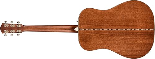 Miniatura 8 de Fender Paramount PM-3 - Guitarra acústica de caoba, estilo de cuerpo triple 0, diapasón Ovangkol, con estuche