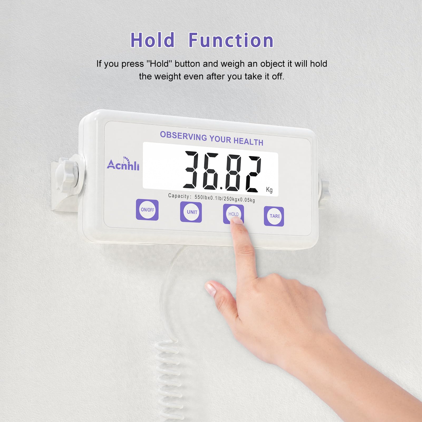 Snapklik.com : Medical Scale, 440LBS Heavy Duty Scale For Body Weigh ...