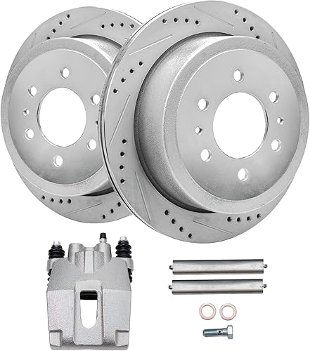 Miniatura 53 de Detroit Axle - Rotores de freno delantero para Mazda CX-5 2016-2024, Mazda 6 2019-2021, reemplazo de rotores de freno de disco