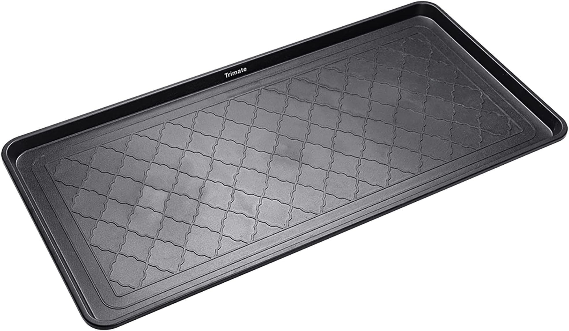 All Weather Boot Tray, Extra Large Size Extra Large, 40”x20”(Black)