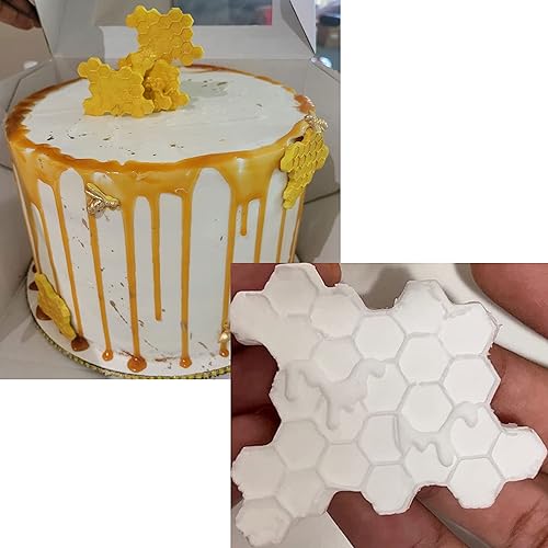 Miniatura 8 de ZHUOJIE Molde de silicona de panal de abeja para fondant, decoración de tartas de chocolate, utensilios de cocina para baby shower, cumpleaños de