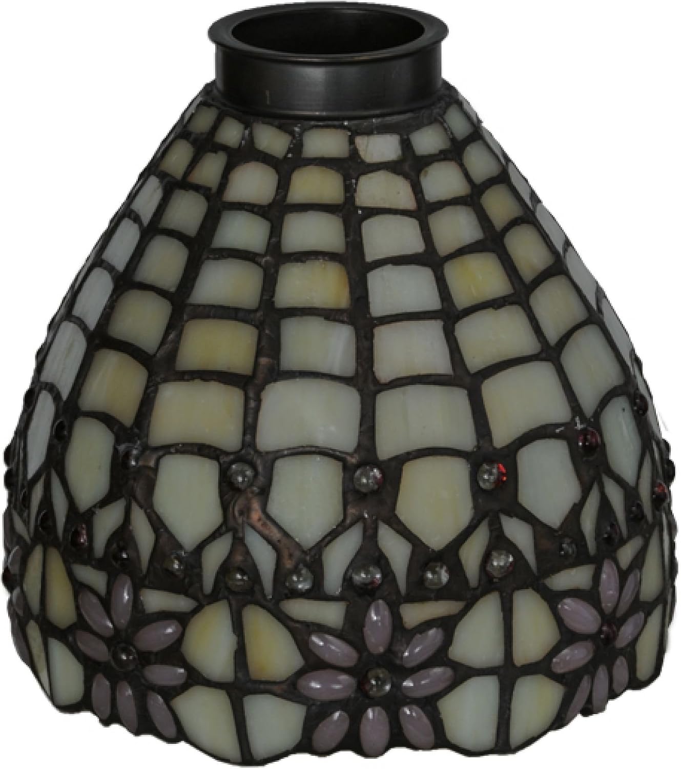 StarSun Depot 6" W Victorian Flourish Shade Dry