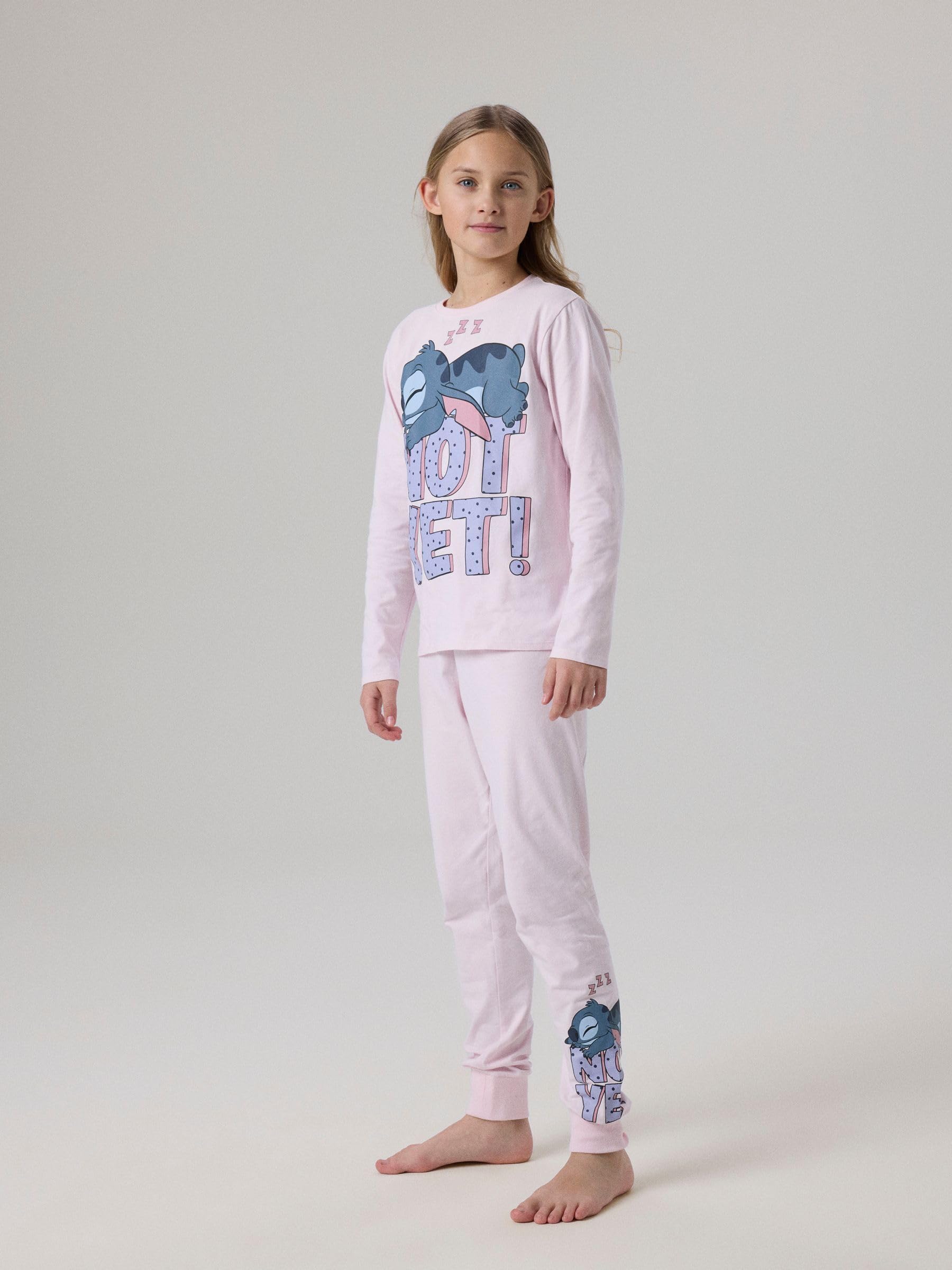 NAME IT Set da Notte per Ragazze Stitch Pajama