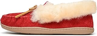 Women s Alpine Sheepskin Moccasin Red 7 B(M) US Price In India