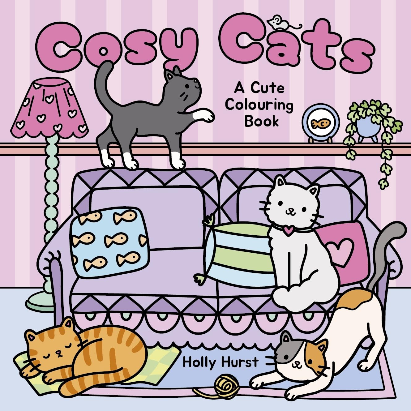 Cosy Cats Cute Colouring Book (Cosy Colouring)