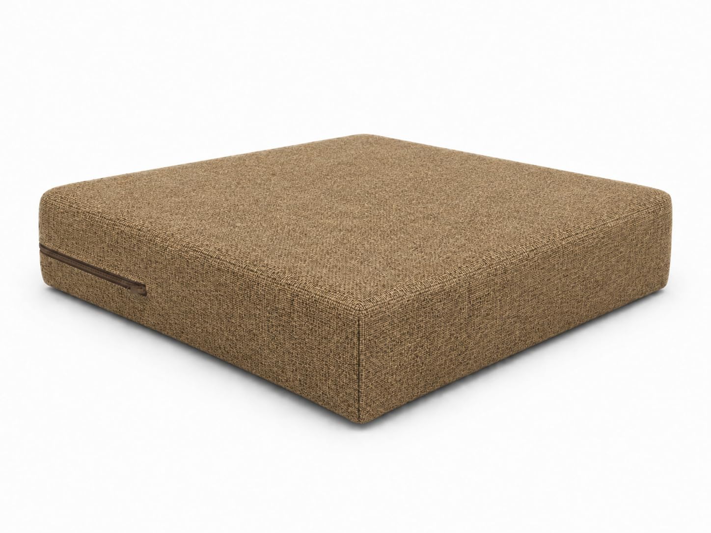 chilly pilley® Rattan-Möbelkissen, Gartenkissen, Sitzkissen, viele Größen und viele Farben 50x60x10, Braun