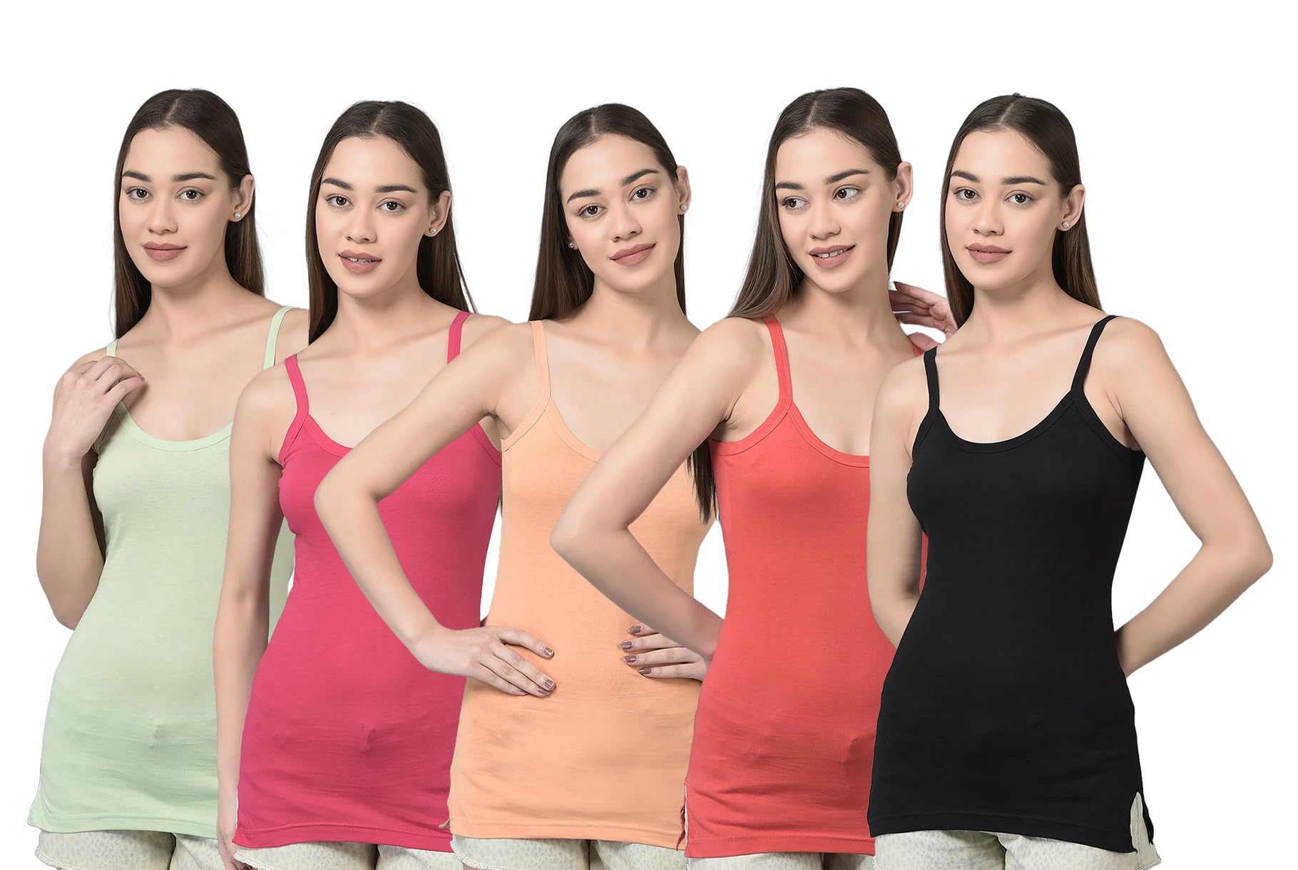 dollar Women's Solid Slim Fit Cami Shirt-picture-17