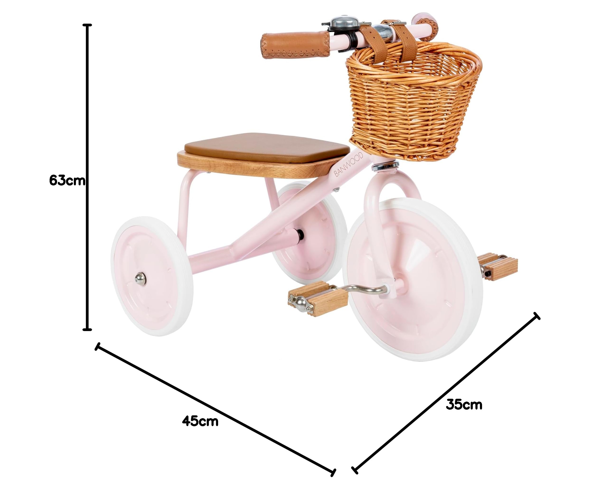 Banwood Triciclo rosa