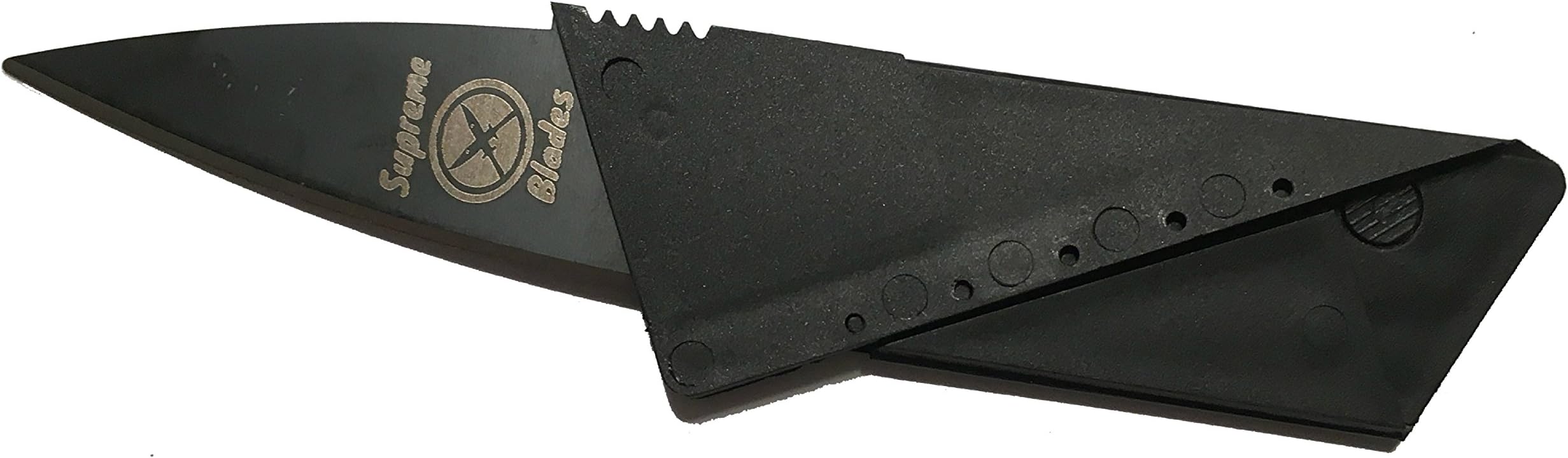 Supreme Blades Black Credit Card Knife