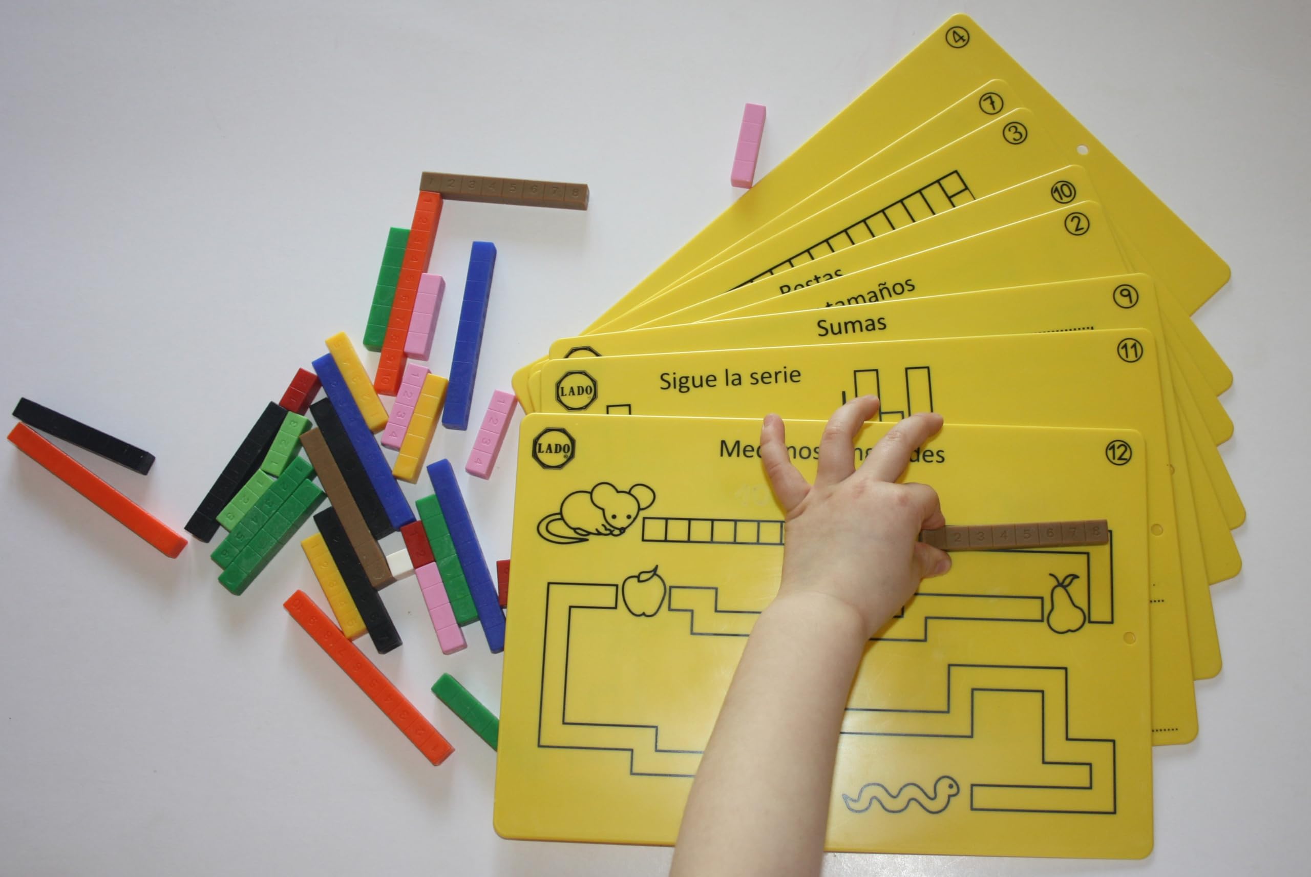 Activités Multiples Cuisenaire panneaux extra durables et lavables LADO