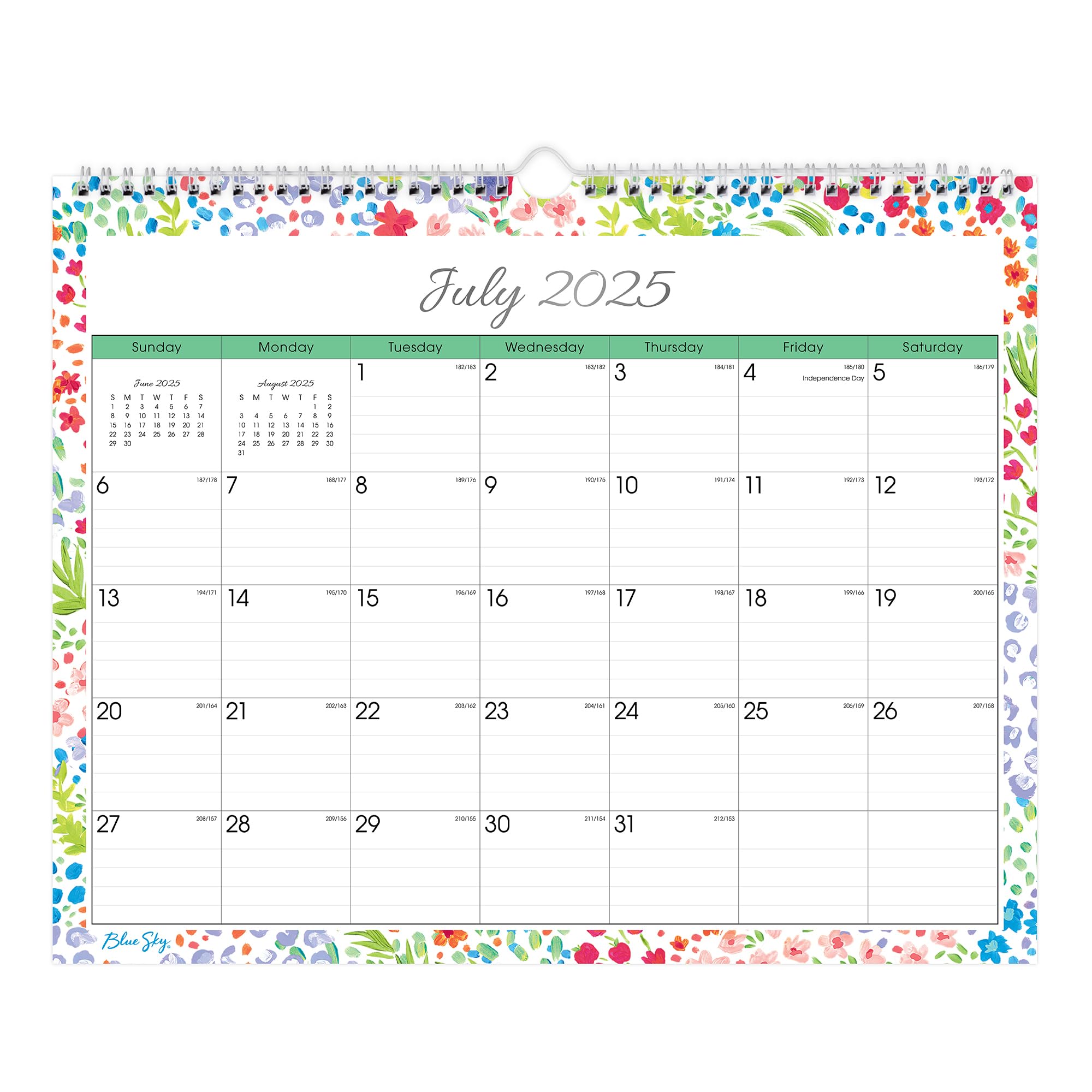 Amazon.com: Blue Sky 2025-2026 Monthly Academic Year Wall Calendar