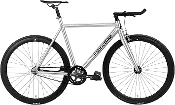 fabricbike light fixed gear bike single speed fixie rigid hub aluminum frame and fork wheels 28 inches 4 colors 3 sizes 9.45 kg (size m)