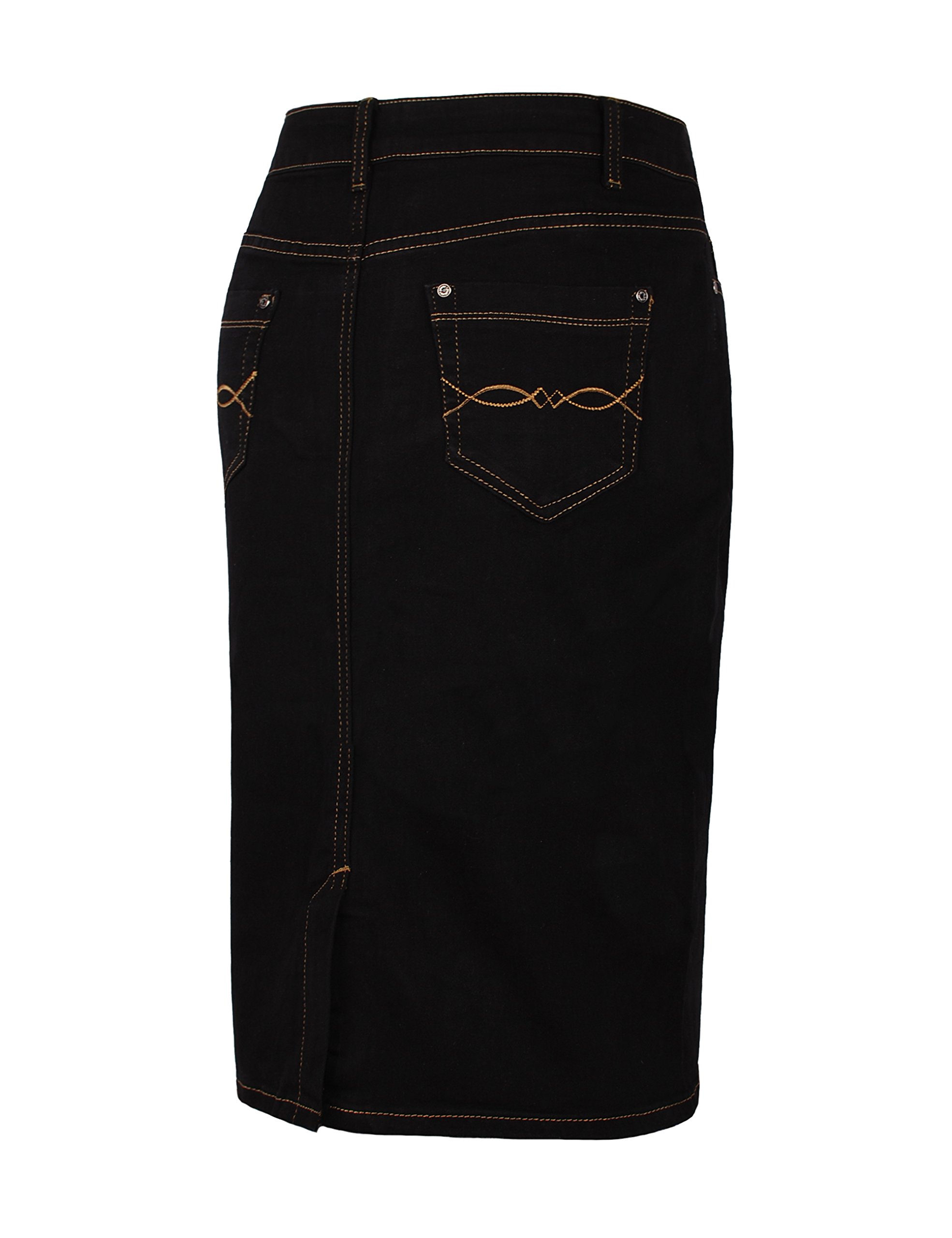 Fraternel Gonna di Jeans Donna Stretch
